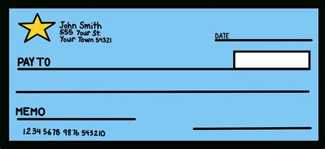 funny blank check template.